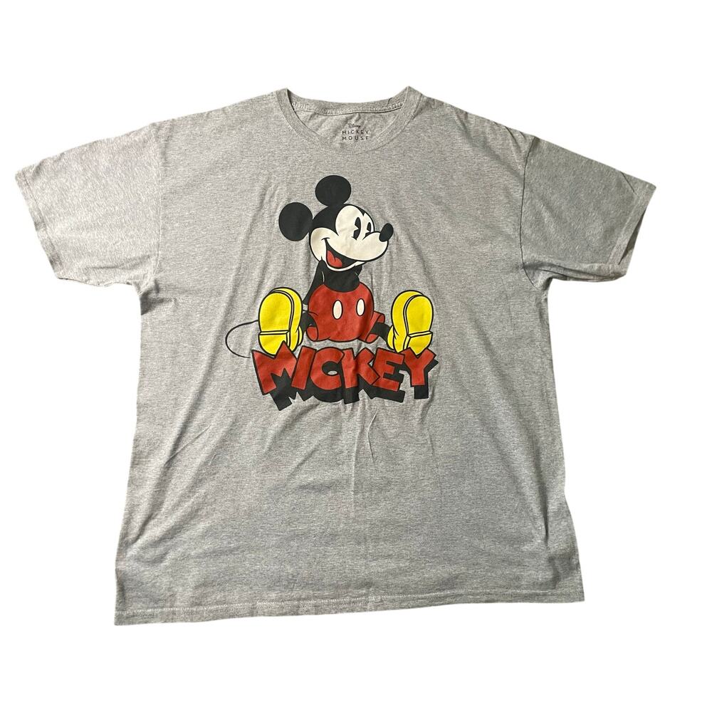 Disney Vintage Mickey Mouse Graphic Tee - Size XL **